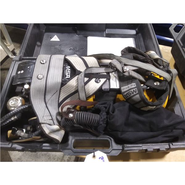 MSA ULTRALITE COMPRESSED BREATHING AIR PACK SAFETY GEAR IN HARD ...
