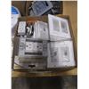 Image 2 : BOX OF 4 XAC-A2713 JIB CRANE HAND CONTROLS, 4 ROLLS OF ASSORTED INDOOR HOUSE WIRE SPOOLS, &