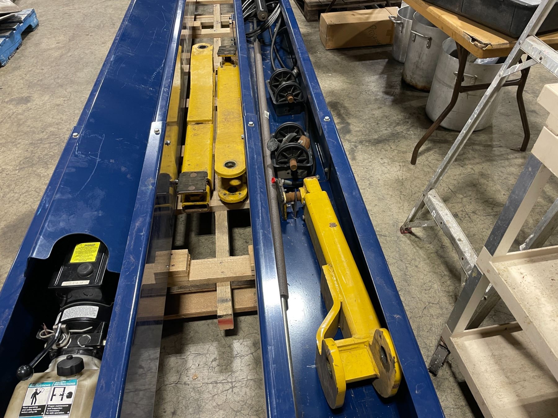 VERSYMMETRIC CHALLENGER LIFTS INC CL10 BLUE 14 8 2 POST 4 POINT versymmetric-challenger-lifts-inc-cl10-blue-14-8-2-post-4-point