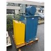 Image 1 : FORD-SMITH 700L CAPACITY  BLUE INDUSTRIAL HYDRAULIC POWER PACK WITH 15 HP MOTOR & PEDESTAL WITH