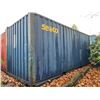Image 3 : *W TYPE TJC2-10-01 20' BLUE 67,200 LBS CAPACITY 8'6" HIGH TRANSPORT CONTAINER WITH DUAL SWING REAR