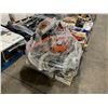 Image 2 : PALLET OF ASSORTED STIHL BACKPACK BLOWER & SMALL ENGINE PARTS