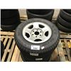 Image 2 : 4 ASSORTED TIRES ON ASSORTED STEEL RIMS