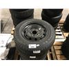 Image 2 : 4 ASSORTED 235/245 TIRES ON ASSORTED STEEL RIMS