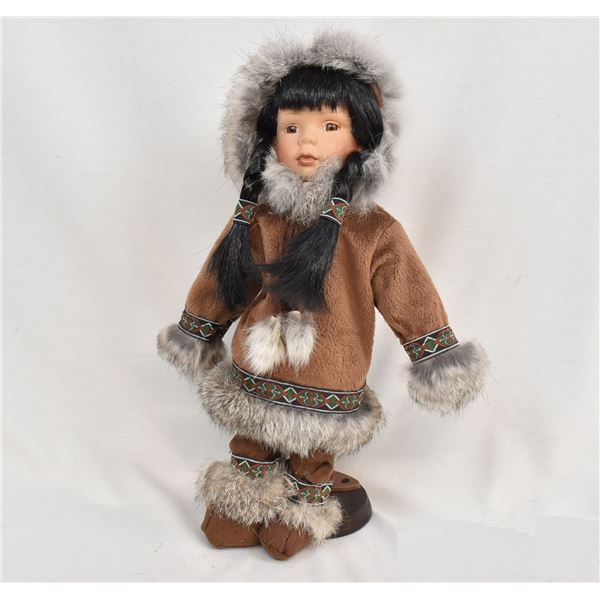 Alaskan Eskimo Porcelain Doll