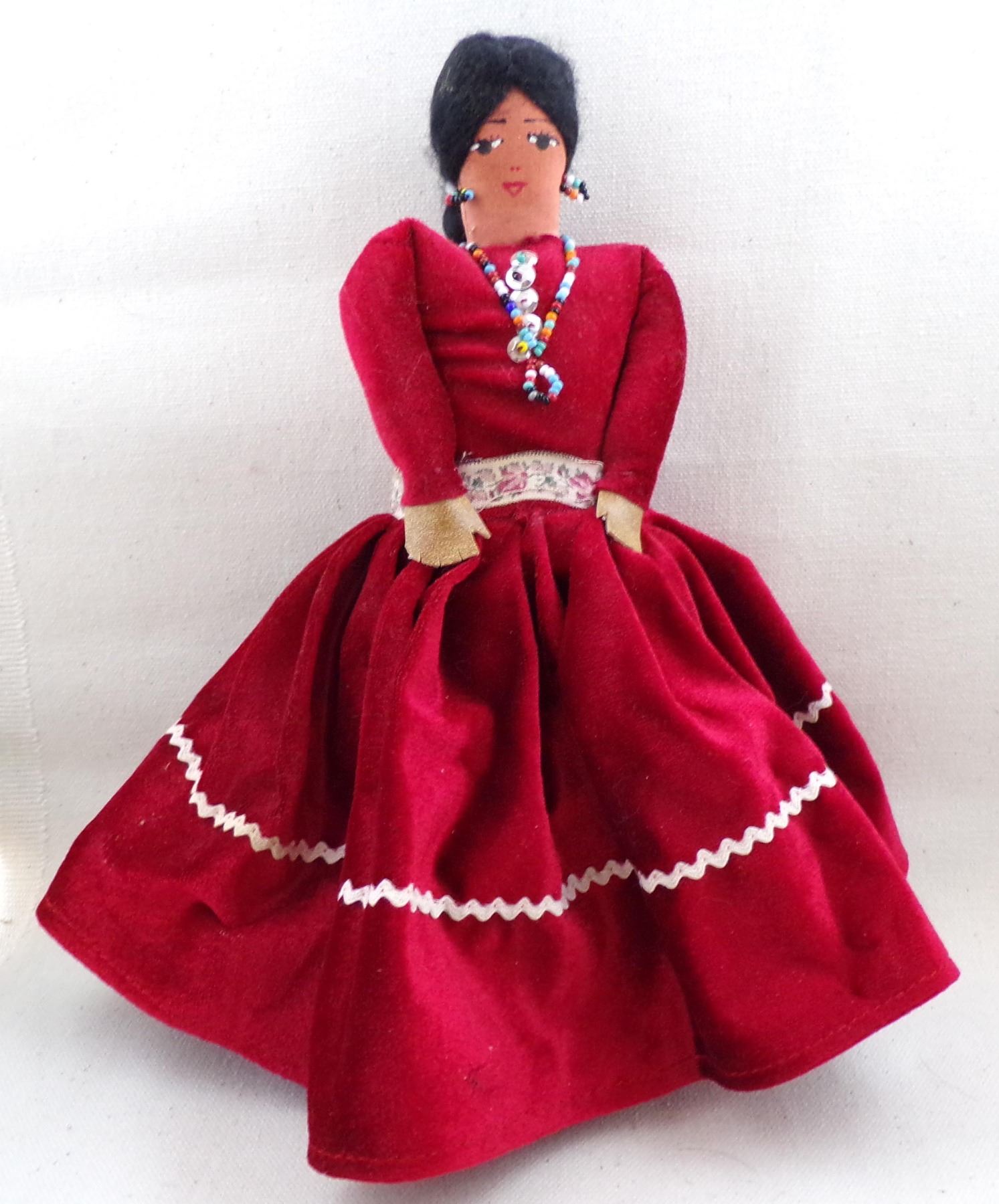 Native American Navajo Traditional Cloth Doll