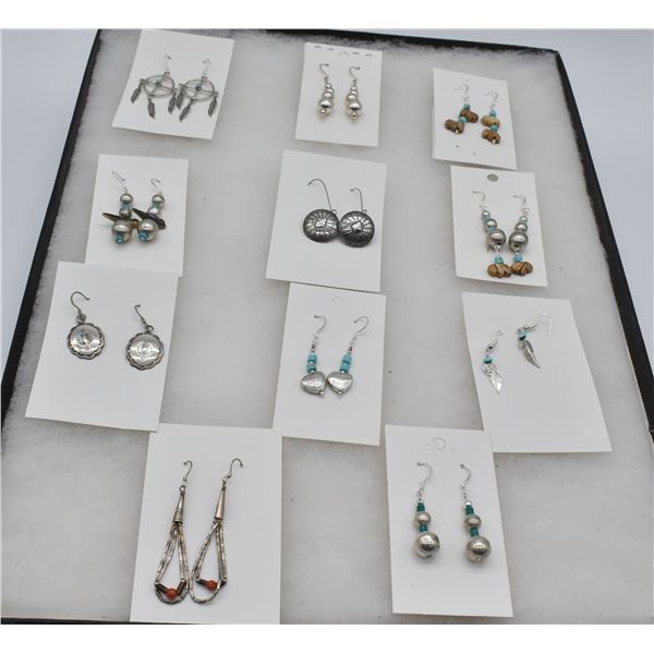 11 Pairs of Assorted Earrings
