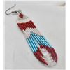 Image 5 : Navajo Hand Beaded Earrings by Melinda Largo