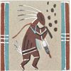Image 2 : Navajo Kokopelli Sand Painting by Glen Nez