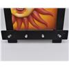 Image 4 : Wood 3 Dimensional Sun Wall Coat Rack