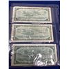 Image 2 : Canada 1954 One Dollar Bills - Lot of 3