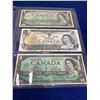 Image 1 : Canada 1967 (2) and 1973 One Dollar Bills - Lot of 3