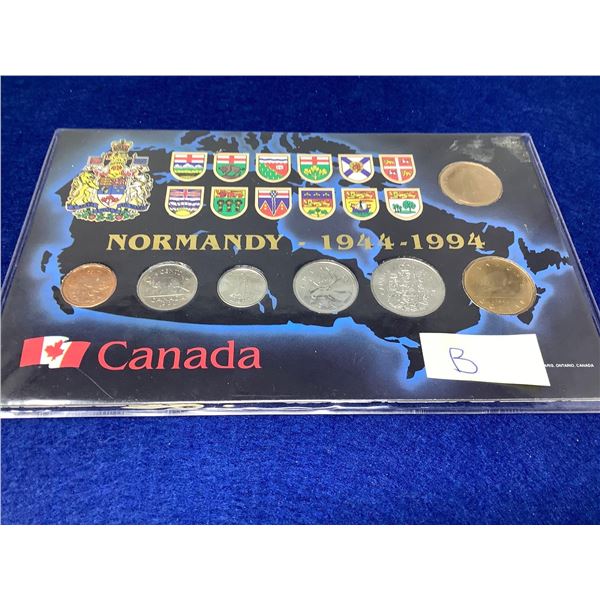 Canada Normandy 1944-1994 Commemorative Canada Display