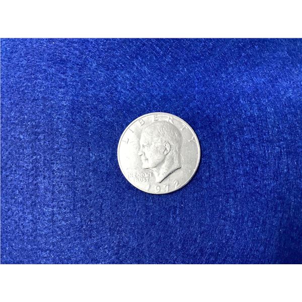 USA 1972 Liberty Eisenhower Dollar Coin