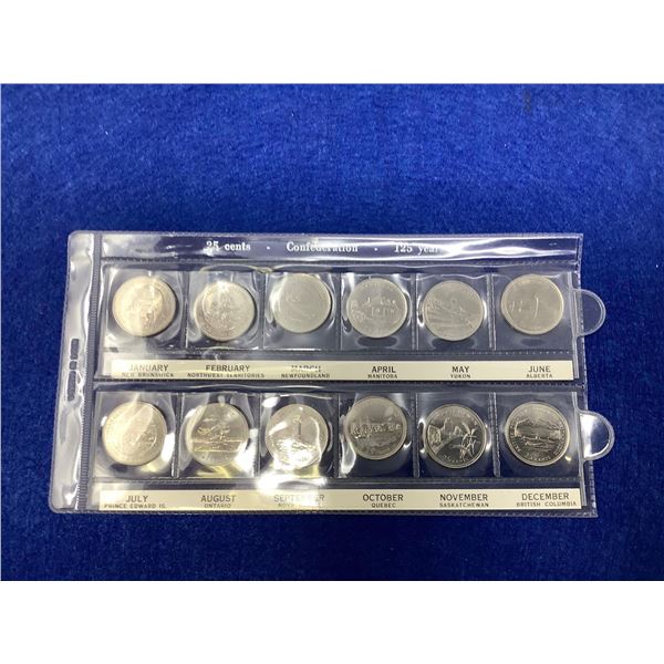 Canada 1999 Set of Provincial commemorative Quarters