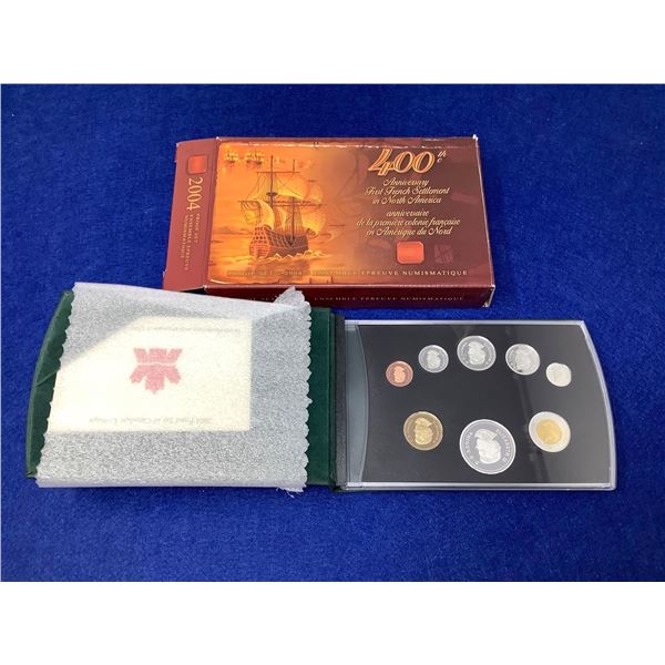 Royal Canadian Mint Specimen Set Cased -2004 commemorative issue