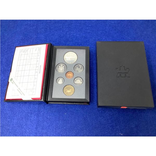 Royal Canadian Mint Proof Coin Set Cased - 1991