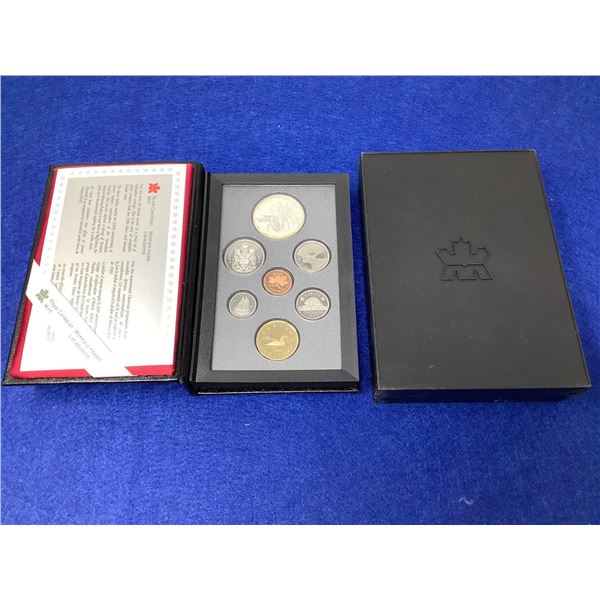 Royal Canadian Mint Proof Coin Set Cased - 1990