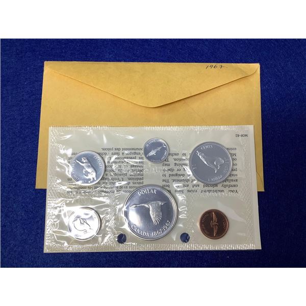 Royal Canadian Mint Proof Coin Set - 1967
