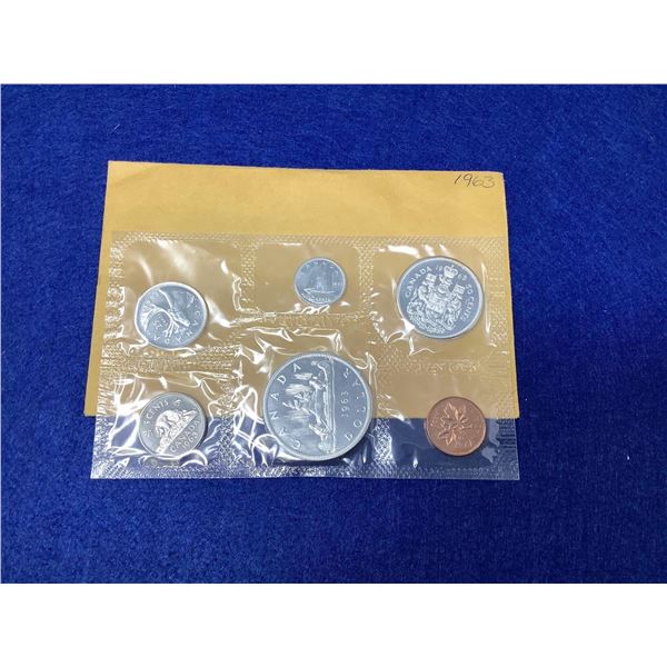 Royal Canadian Mint Proof Coin Set - 1963