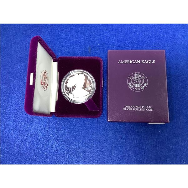 American Eagle One Ounce Proof Liberty Silver Bullion Coin - 1987