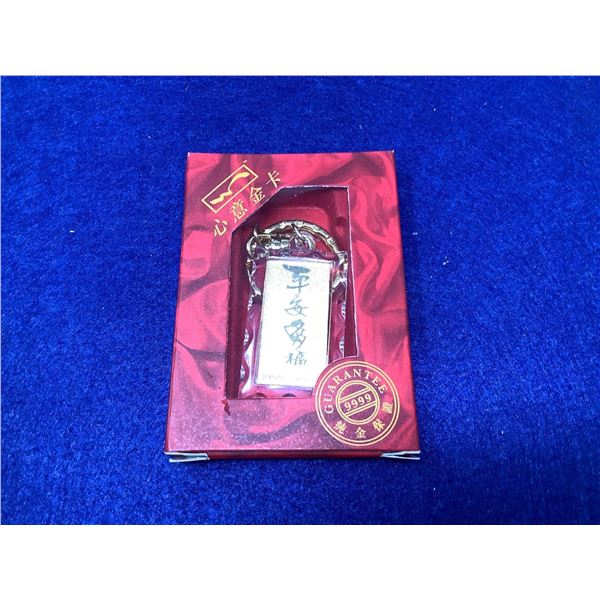 Gold Pendant 999.9 Fine Gold