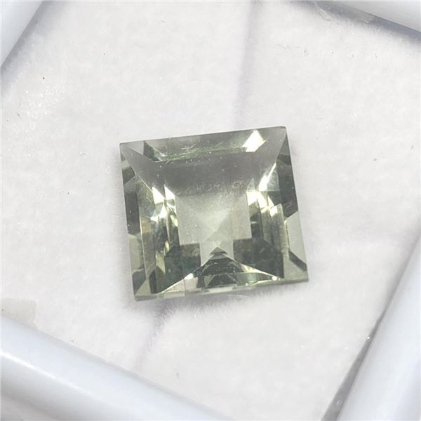 Green Amethyst(7.5ct) (~Size )(Ring is resizable for $40) (~length inches), Suggested Retail Value $