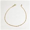 Image 1 : 14K Yellow Gold 0.8G 6.5" Bracelet (~Size )(Ring is resizable for $40) (~length MUSTinches), Suggest