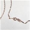 Image 2 : 18K Rose Gold 0.78G 16" Necklace (~Size )(Ring is resizable for $40) (~length MUSTinches), Suggested
