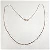 Image 3 : 18K Rose Gold 0.78G 16" Necklace (~Size )(Ring is resizable for $40) (~length MUSTinches), Suggested