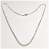 Image 1 : Silver 16" 7.5G Necklace (~Size )(Ring is resizable for $40) (~length inches), Suggested Retail Valu