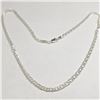 Image 1 : Silver 6.5G 18" Necklace (~Size )(Ring is resizable for $40) (~length inches), Suggested Retail Valu