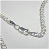 Image 3 : Silver 6.5G 18" Necklace (~Size )(Ring is resizable for $40) (~length inches), Suggested Retail Valu