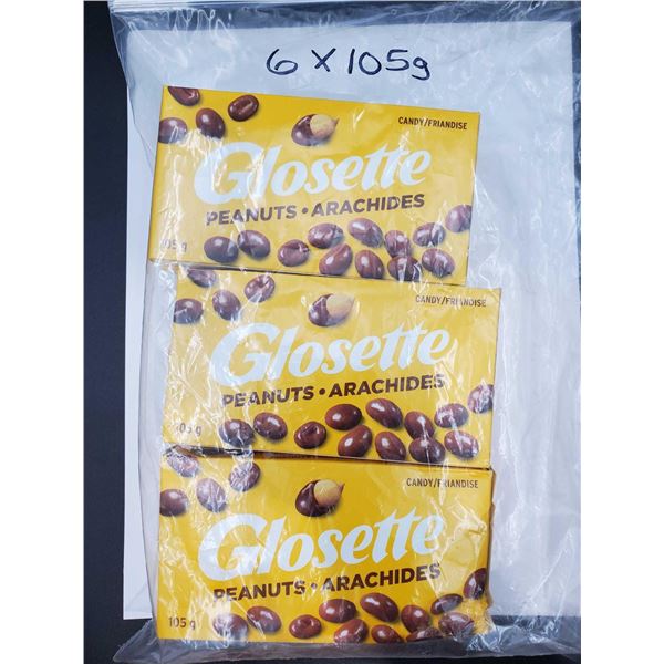 Glossette Peanuts (6 x 105g)