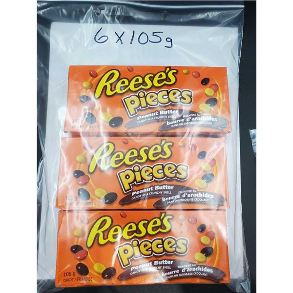 Reese's Pieces Candy (6 x 105g)