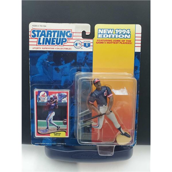 Vintage New Starting Lineup 1994 Albert Belle Trading Card & Figurine
