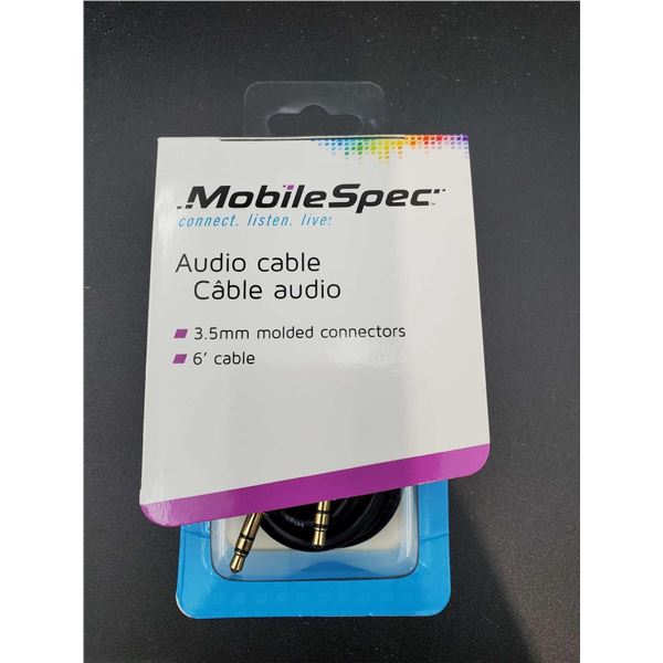 Mobile Spec Audio Cable (6ft Cable)
