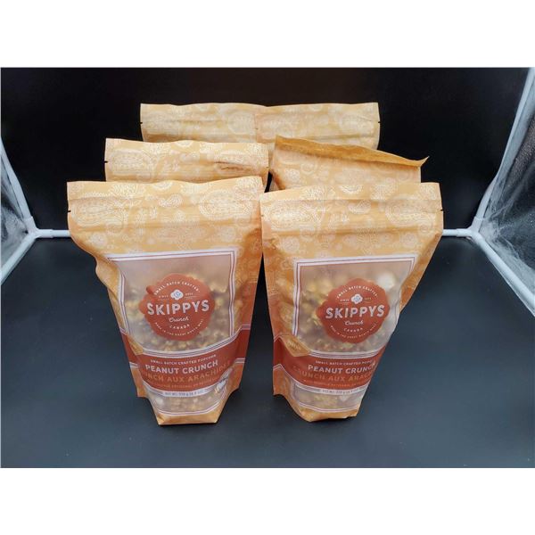 Skippy's Crunch Small Batch Crafted Peanut Crunch Popcorn (6 x 250g)