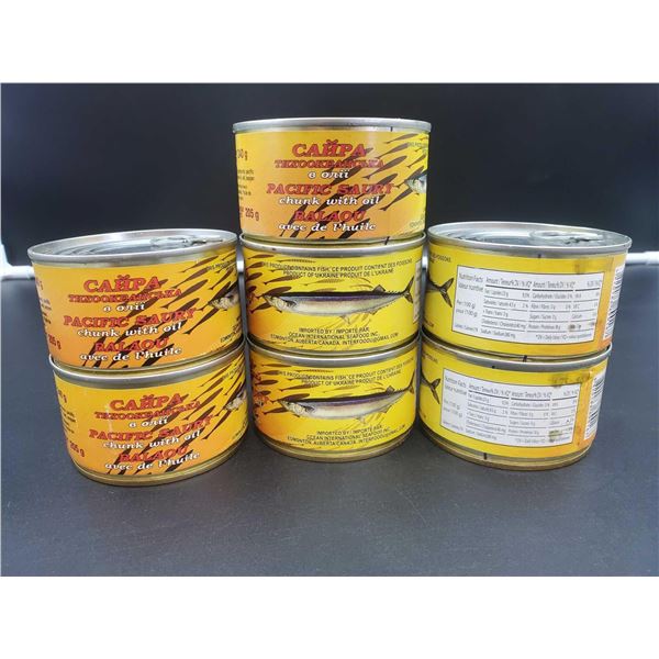 Pacific Saury Chunk with Oil (7tins)