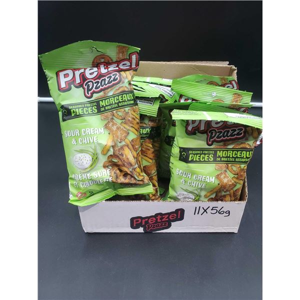 Pretzel Pzazz-Sour Cream & Chive (11 x 56g)