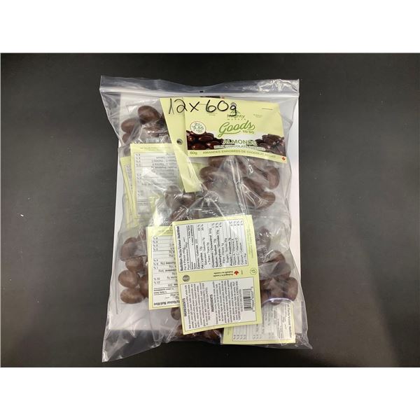 Mighty Marked Amonds Milk Chocolate Covered (12 x 60g)