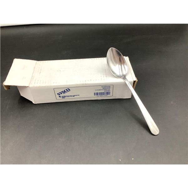 Lot of 3 Dozen Sysco Windsor Teaspoons