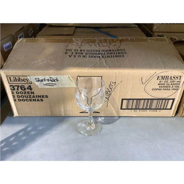 2 Dozen Embassy 8.5oz Wine Glasses