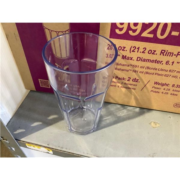 2 Dozen - 20oz Bahama Tumbler Beverage Glasses