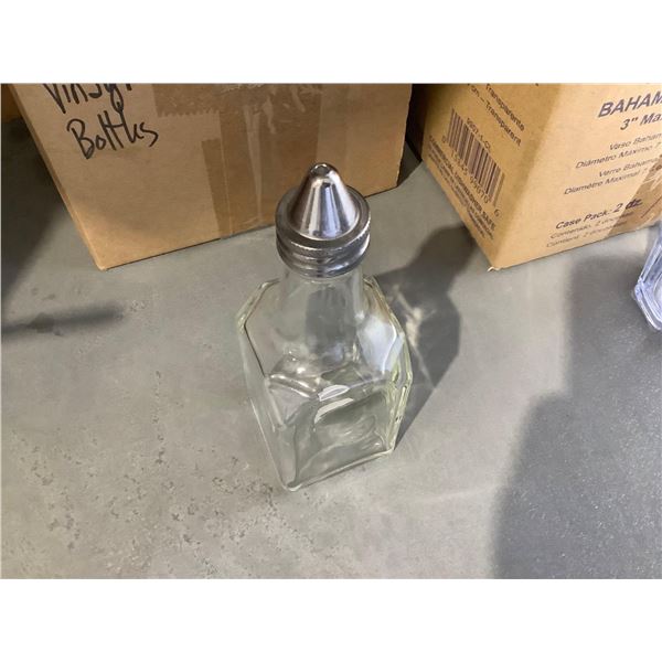 1 Dozen Glass Vinegar Shakers