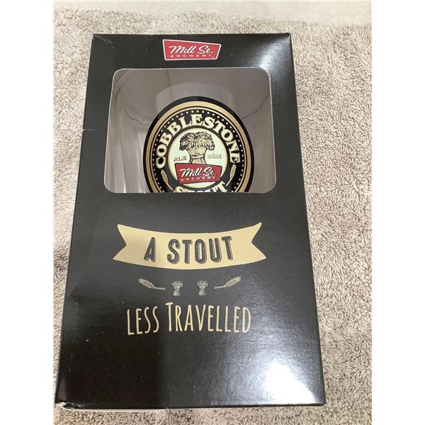 NEW Cobblestone Stout Beer Pint