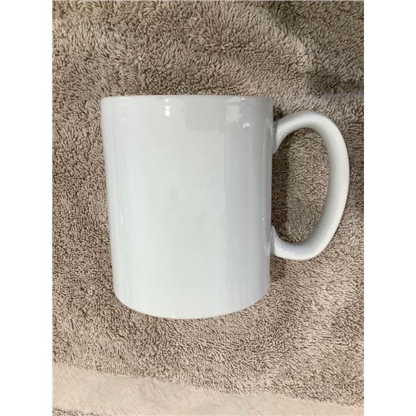 NEW white Oneida cafe grade coffee mug