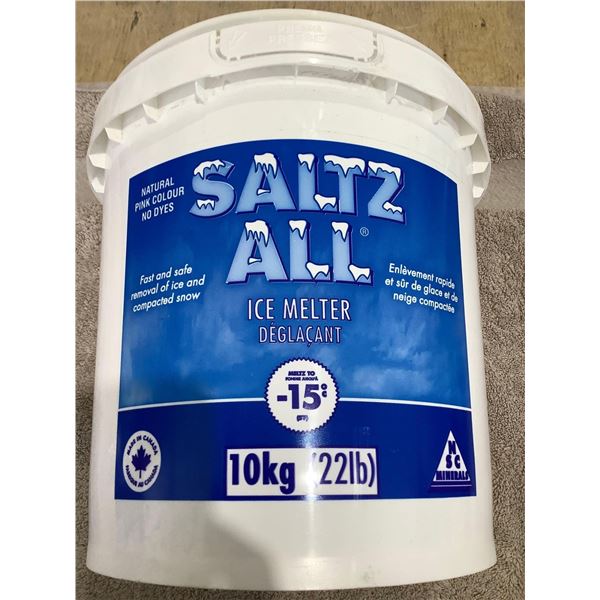 Saltz All Natural ice melter - 22lbs pail