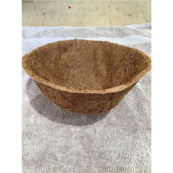 Pancea coconut fiber round basket liner 12 inch