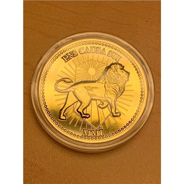 John Wick Ex Unitae Vires Golden Cased Token